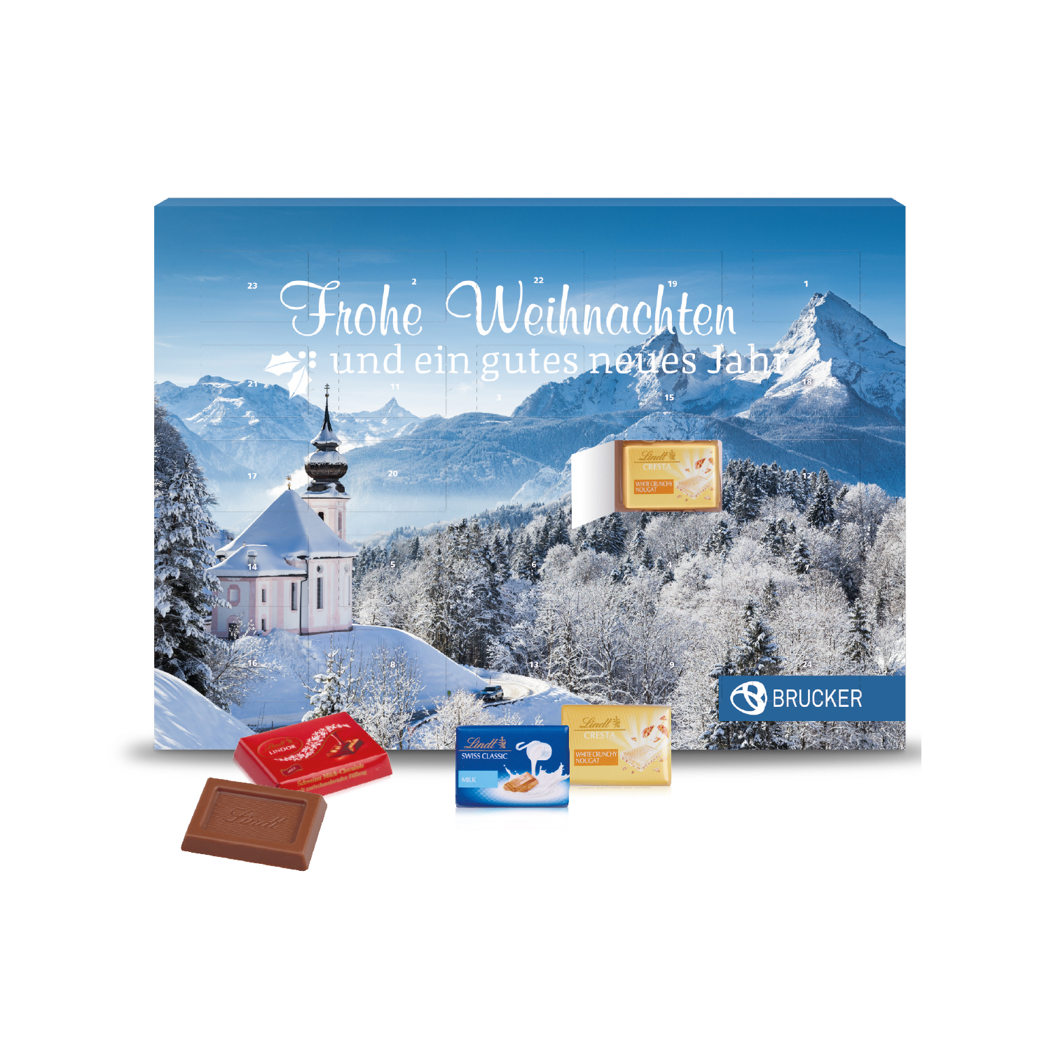 Wand-Adventskalender "Lindt Exklusiv"