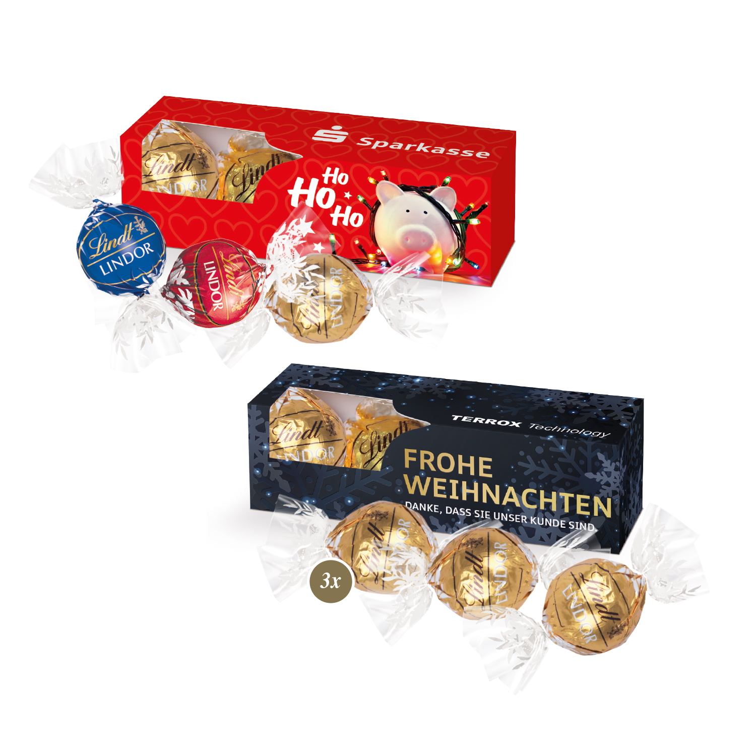Lindt Lindor Präsent, 3er