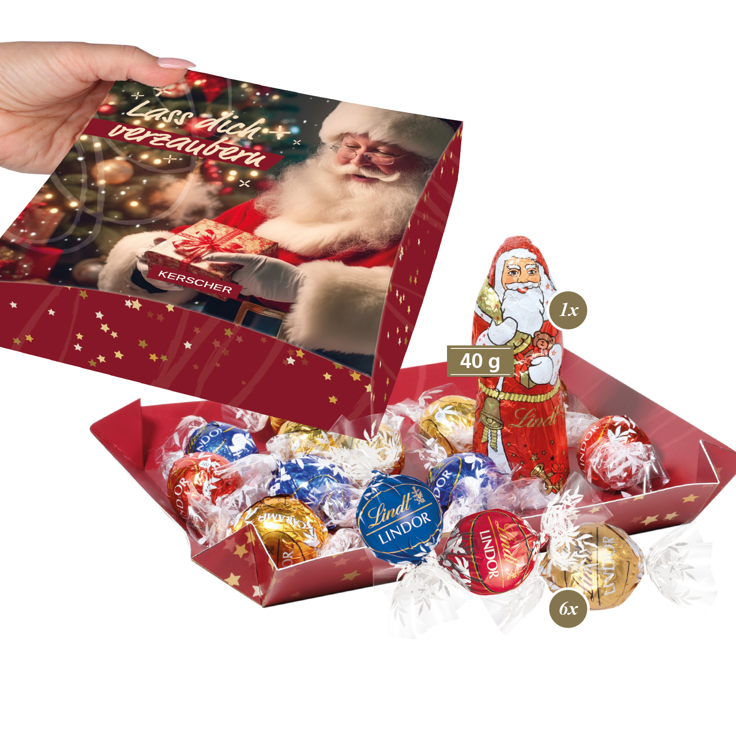 Feine Editionsmischung mit Lindt Schokolade