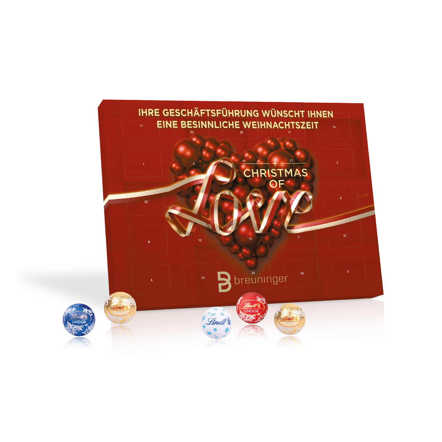 Tisch-Adventskalender Lindt "Gourmet Edition"