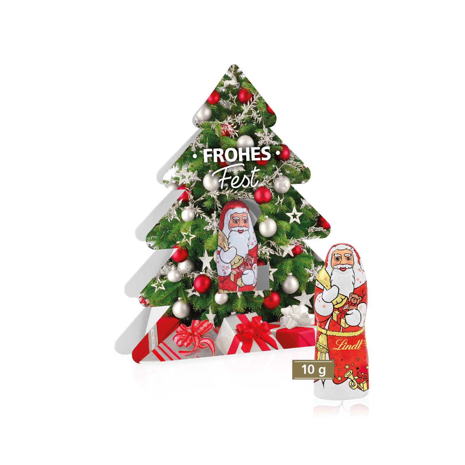 Weihnachtsbaum mit Nikolaus