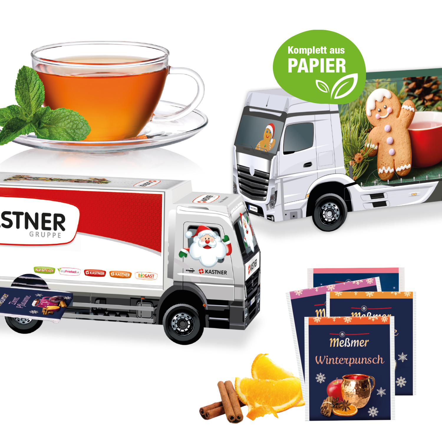 Adventskalender Meßmer „Tee-LKW“