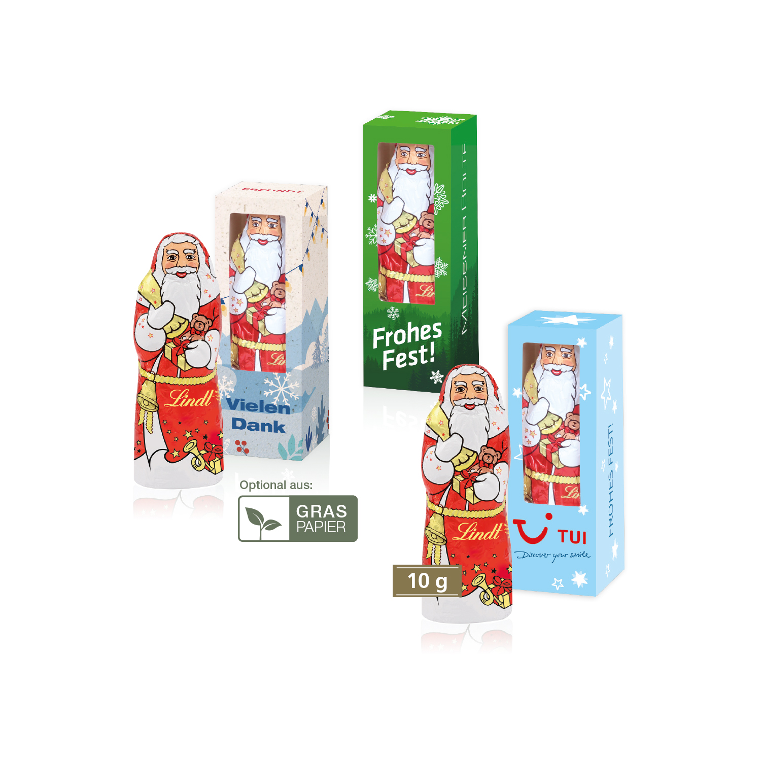Weihnachtsmann von Lindt, 10 g