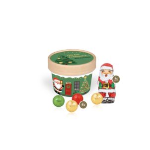 Christmas Paperbox mit Fairtrade® Schokolade
