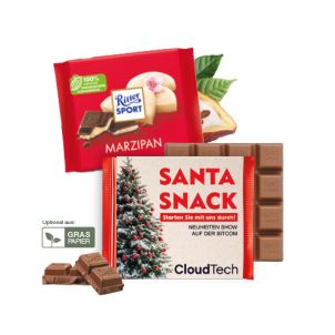 Ritter SPORT mit Werbebanderole