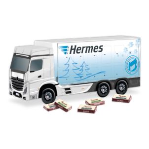 3D Adventskalender "LKW" mit Sarotti Fairtrade®
