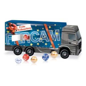3D Adventskalender "LKW" mit Lindt Schokolade
