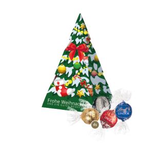 Präsent "Weihnachtsbaum" mit Lindor Pralinés