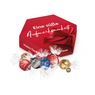 Süße Präsentbox "Maxi" mit Lindor Prainés