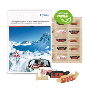 Adventskalender mit TOBLERONE Mix