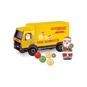 3D Präsent "LKW" mit Fairtrade® Schokolade