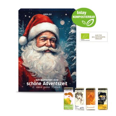 Adventskalender mit Zotter Schokolade