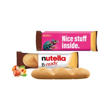 B-Ready Nutella mit Werbebanderole