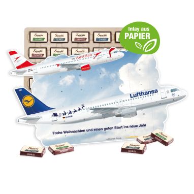 Adventskalender "individuelle Kalenderform" mit Sarotti Fairtrade&reg; Schokolade