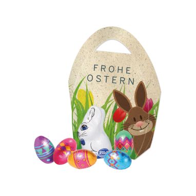 Premium Osterei mit Schokolade von Klett