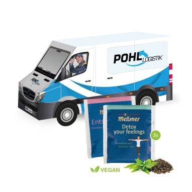 3D Präsent "Transporter" mit Meßmer