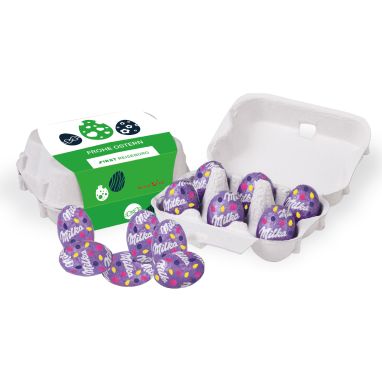 Schoko-Eier 6er mit Milka Schokolade