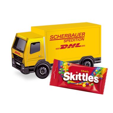 3D Präsent "LKW" mit Skittles®