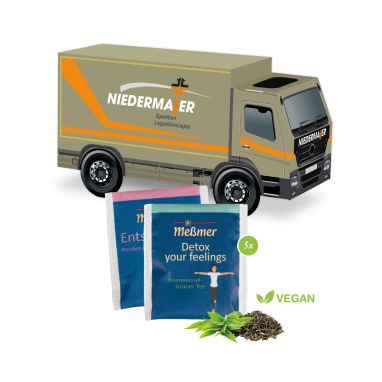 3D Präsent "LKW" mit Meßmer