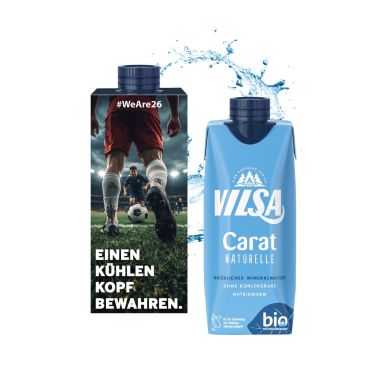 Werbewasser naturelle