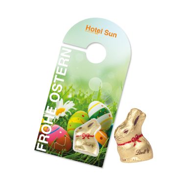Türanhänger mit Lindt Goldhase
