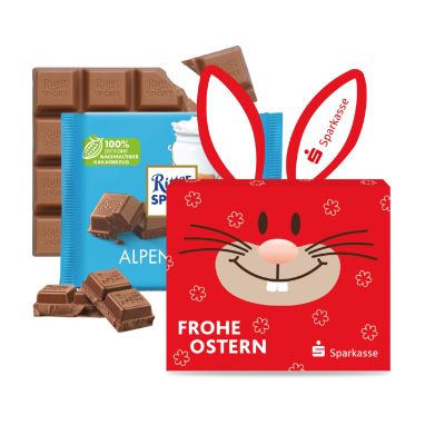 Schokotafel Ritter Sport „Osterhase”