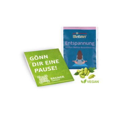 Premium-Tee im Werbebriefchen