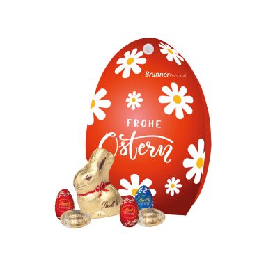 Werbe-Osterei mit Schokoladenmischung von Lindt