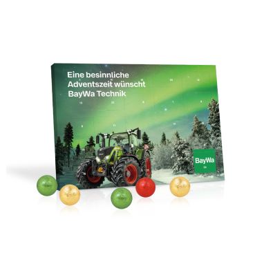 Tisch-Adventskalender mit Fairtrade&reg; Schokolade