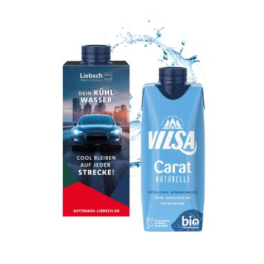 Werbewasser naturelle