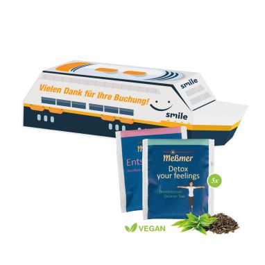 3D Pr&auml;sent "Schiff" mit Me&szlig;mer