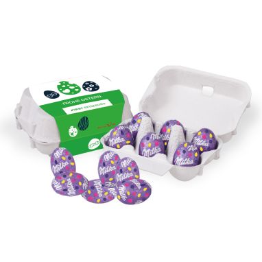 Schoko-Eier 6er mit Milka Schokolade