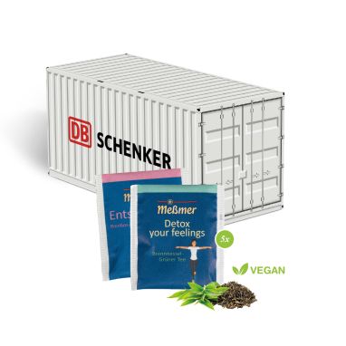 3D Pr&auml;sent "Container" mit Me&szlig;mer