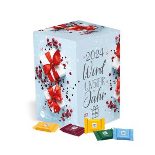 Adventskalender Cube „XL“ mit Ritter SPORT Schokolade