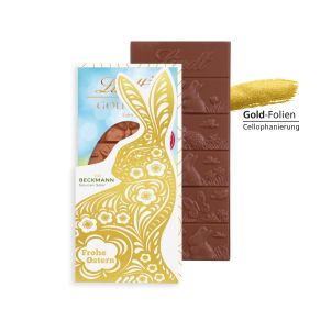 Schokoladentafel „Goldhase“