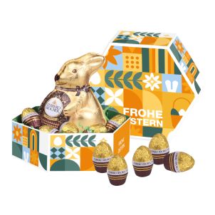 Großes Osternest mit Schokolade von Ferrero Rocher