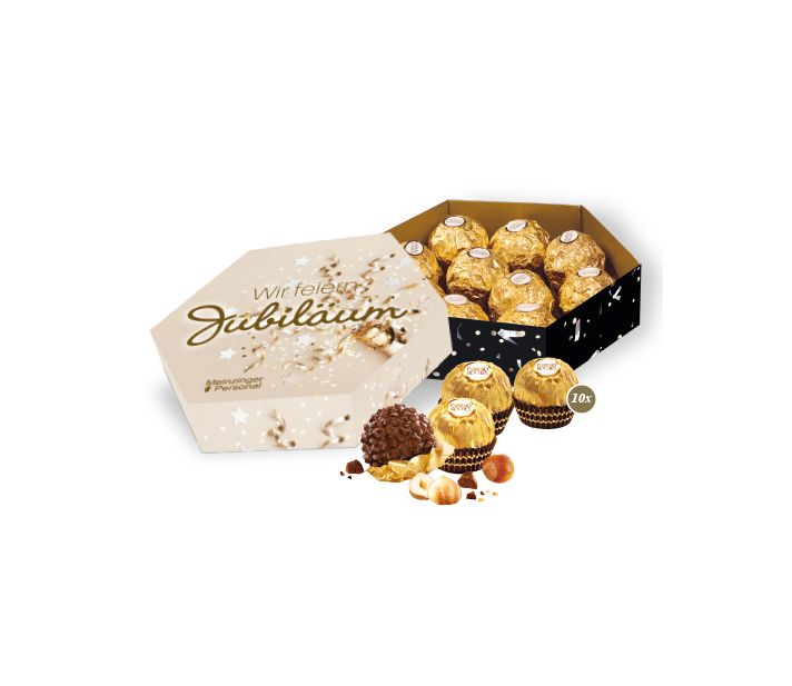 Süße Präsentbox "Maxi" mit Ferrero Rocher