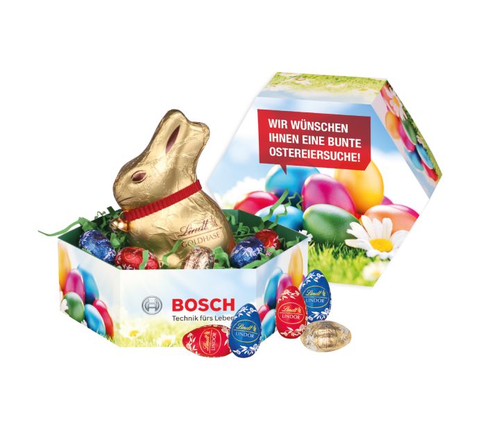 Großes Osternest mit Schokolade von Lindt