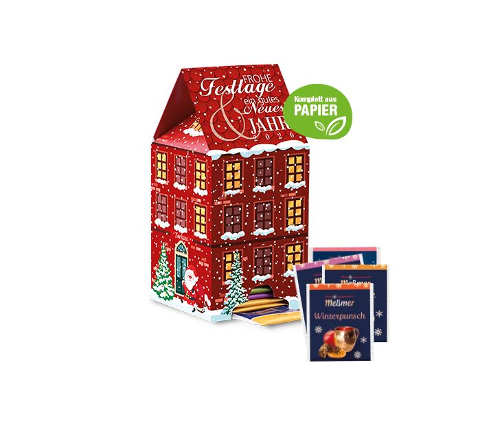 Adventskalender Meßmer „Tee-Haus“