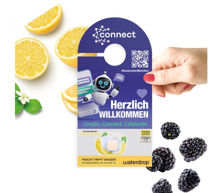 Flaschen-Türanhänger waterdrop®