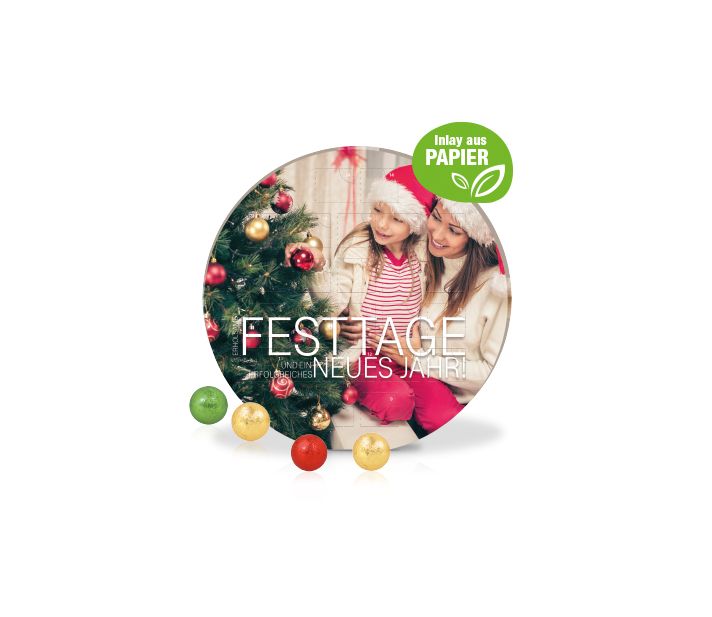Adventskalender "Centro" mit Fairtrade® Schokolade