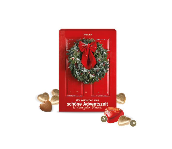 Adventskalender Lindt "Schokoladen-Herzen"