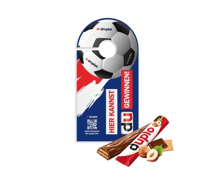 duplo Werbekarte "Türanhänger"