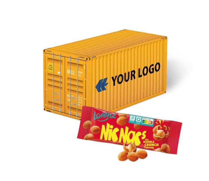 3D Präsent "Container" mit Lorenz Nic Nac's