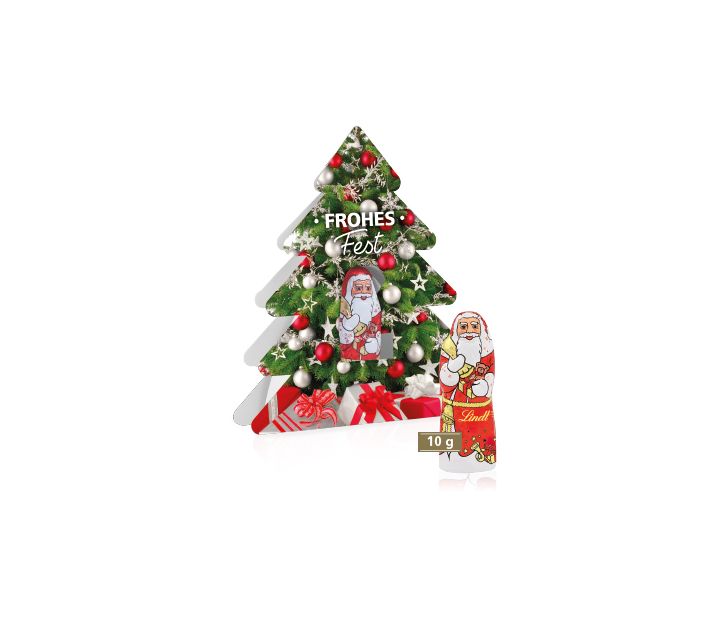 Weihnachtsbaum mit Nikolaus
