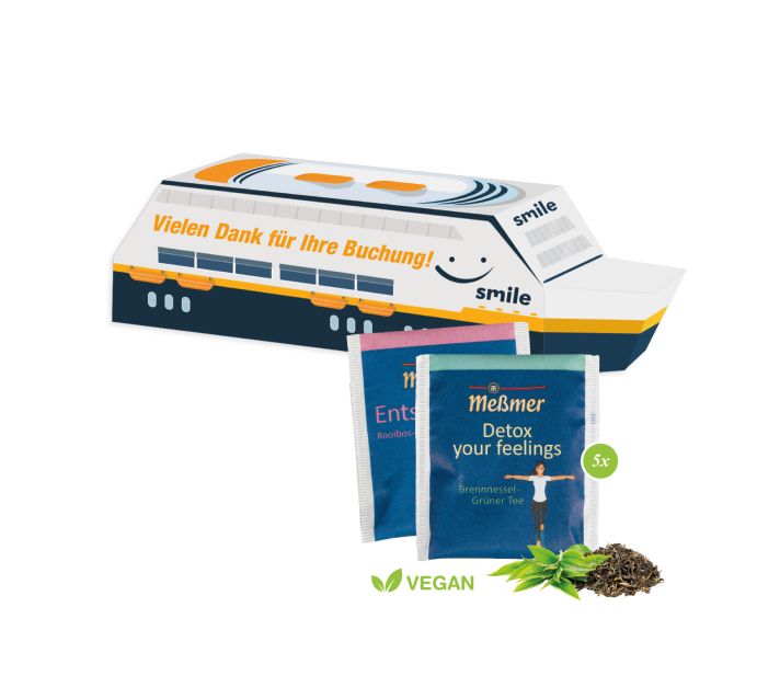 3D Präsent "Schiff" mit Meßmer