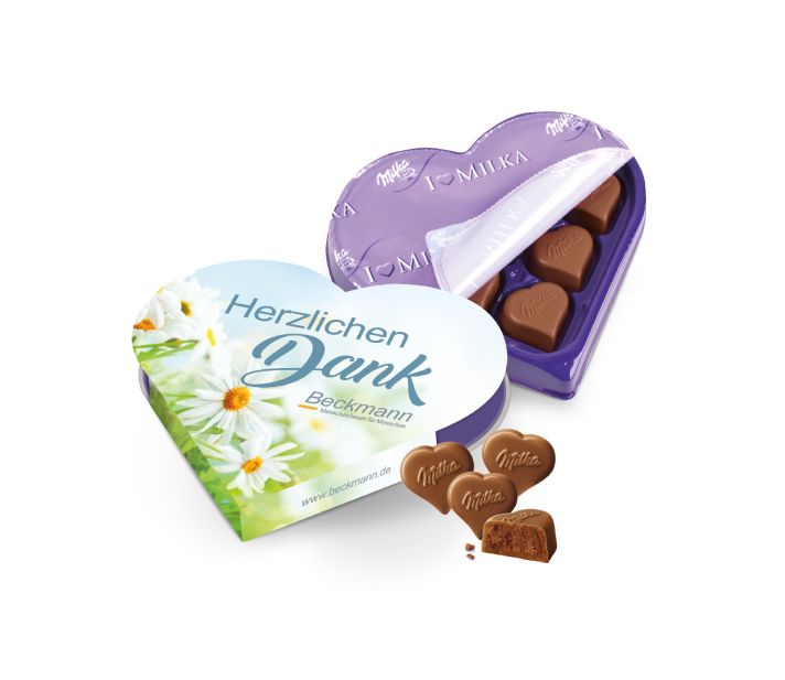 I LOVE MILKA Herz