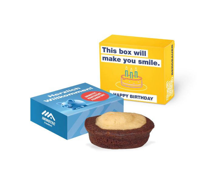 Bahlsen Mini Kuchen in Werbebox