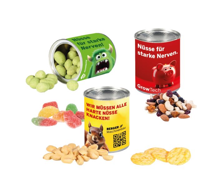 Werbe-Snack-Dose