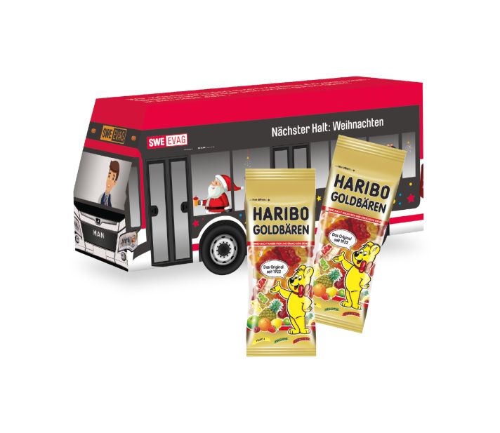 3D Präsent „Bus”